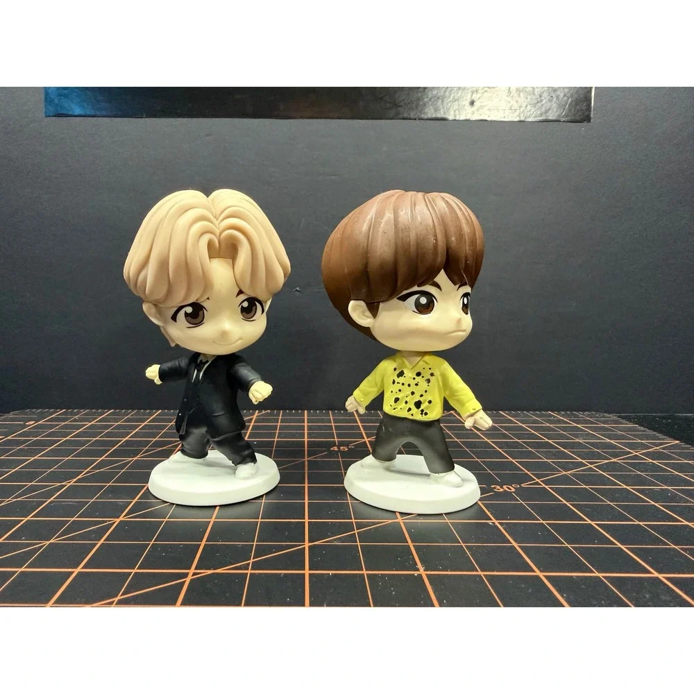 BTS TinyTAN McDonalds 2025 Jimin Jungkook Dynamite Figures Set of 2 PVC Toy